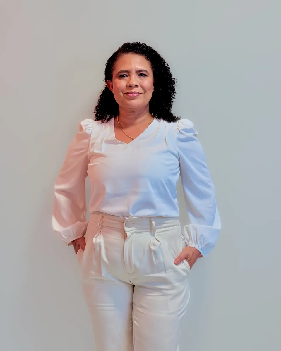 Retrato da advogada Inês Coelho, responsável pelo escritório Inês Coelho Advocacia